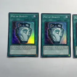 x3 - Pot of Duality - CT08-EN008 - Super Rare - Limited - Yugioh - VLP- LP - Image 3
