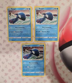 3 Kyoger Cosmos Holo Pokemon Card Lot - (NM - LP) - Image 1