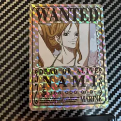 One piece CCG, Sticker Holo, Nami Dead or Alive - Image 1
