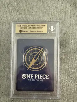 One Piece Monkey D Luffy Gen Con 2023 Holo Promo P-037 Card English BGS 9.5 - Image 3