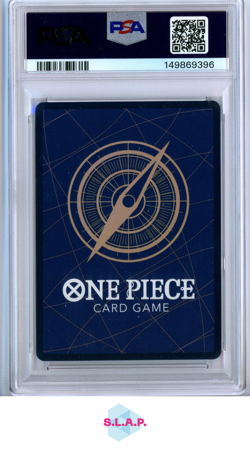 PORTGAS.D.ACE ONE PIECE TCG OP02 013 2023 PARAMOUNT WAR MANGA HOLO ENG PSA 10 - Image 2