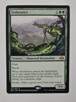 MTG Endurance Card Modern Horizons 2 NM Regular (Non-Foil) - Image 1