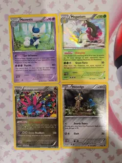 4 XY Holo Pokemon Card Lot - (LP-HP) - Image 1