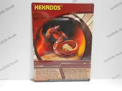 Bakugan Card - Hexados - Red Ability Card - BA686 - 1/4ac - 2009 - Image 1