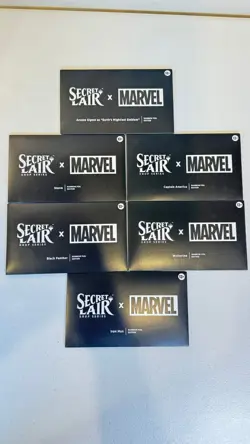 The Astonishing Bundle ✨5 Foil Sets And Promo ✨ MtG Secret Lair x Marvel IN HAND - Image 1