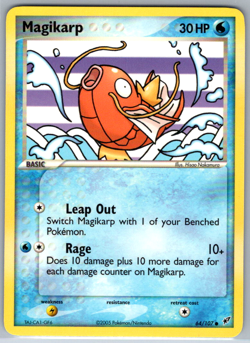 Pokemon Magikarp EX Deoxys 64/107 NM - Image 1