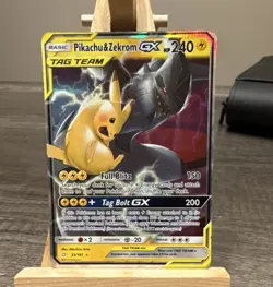 The Pokemon Company Pikachu & Zekrom GX 33/181 Team Up Holo Ultra Rare 240 - Image 1