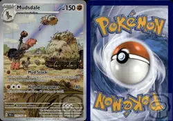 Mudsdale 175/162 Illustration Rare Temporal Forces Pokemon Holo NM/M - Image 2