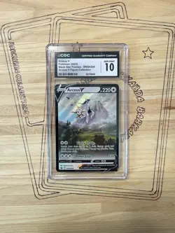 Pokemon 2022 Arceus V SWSH204 Black Star Promos GEM MINT CGC 10 - Image 1