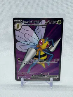 Beedrill ex 098/086 Ultra Rare Full Art Pokemon TCG Chaos Rising CRI English - Image 1