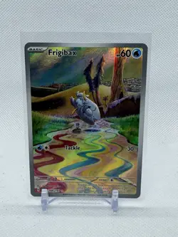 2023 Pokemon Paldea Evolved Frigibax 208/193 Illustration Rare NM - Image 1