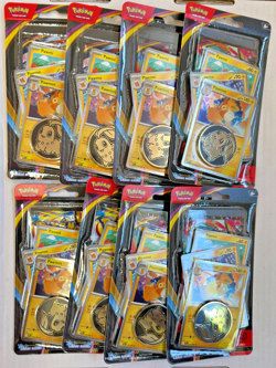 Lot 8x Pokemon ME04 Chaos Rising Pawmot Premium Checklane Blister Sealed English - Image 1