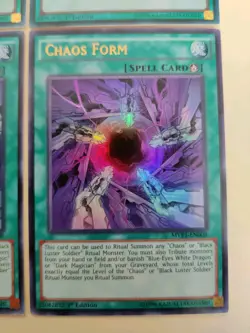 4x Yu-Gi-Oh! Chaos Form MVP1-EN008 Ultra Rare 1st Ed LP - Image 5