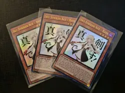 3x Sky Striker Ace - Raye Edition Ultra Rare RA05-EN093 Yu-Gi-Oh! Playset - Image 1