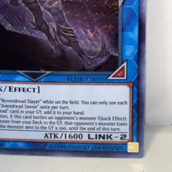 Avendread Savior - BLHR-EN045 - Secret Rare 1st Edition NM Yugioh TCG - Image 4