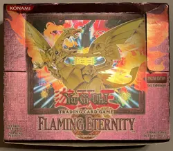 YUGIOH (Yu-Gi-Oh!) 2005 Flaming Eternity Booster Box - Empty - Used With Damage - Image 4