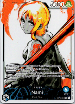 Nami - OP03-040 - NM - Parallel - Alternate Art - One Piece TCG - Image 1
