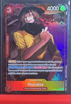 One Piece TCG - Shuraiya (Alternate Art) OP06-009 Wings of the Captain Foil - Image 1