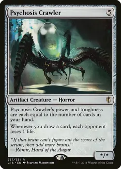 Psychosis Crawler Commander 2016 NM Artifact Rare MAGIC MTG CARD ABUGames - Image 1