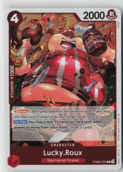 LUCKY.ROUX PRB02-003 RARE PREMIUM BOOSTER -THE BEST- VOL. 2 ONE PIECE NM - Image 1