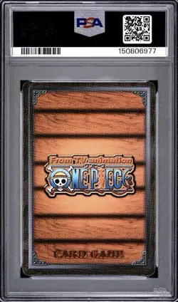 PSA 9 2004 BANDAI ONE PIECE CCG JAPANESE DAVY BACK FIGHT TRAP C13 NAMI - Image 2