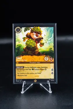 Disney Lorcana Wilds Unknown Dale Ready For His Shot 22/204 Legendary - Image 1
