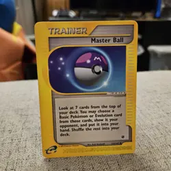 Master Ball Pokemon TCG Expedition Base Set Trainer Card #143/165 - Image 1