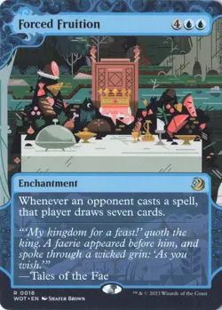 Forced Fruition R Wilds of Eldraine: Enchanting Tales 18 NM - Image 1