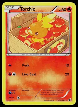 Pokemon Card - Torchic Legendary Treasures: Radiant Collection RC5/RC25 Holo - Image 1