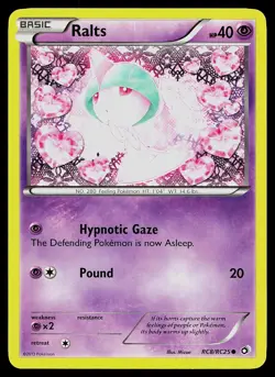 Pokemon Card - Ralts Legendary Treasures: Radiant Collection RC8/RC25 Holo - Image 1