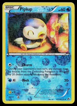 Pokemon Card - Piplup Legendary Treasures: Radiant Collection RC6/RC25 Holo - Image 1