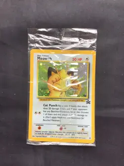 Pokemon Cards: Sealed Wizards Black Star Promo: Meowth 10 - Image 1
