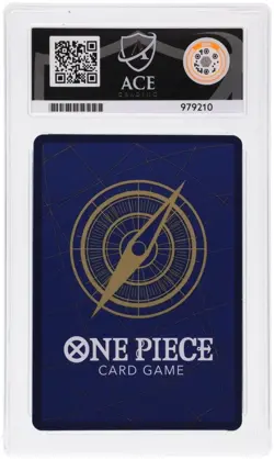 One Piece CCG Monkey D Luffy OP07-109 SR ACE 10 OP Day 2024 Stamp Promo Card - Image 2