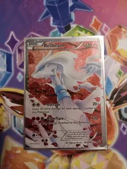 Reshiram RC22/RC25 Legendary Treasures 2013 Radiant Collection Pokemon TCG Card - Image 1
