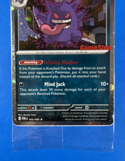 Sealed Pokemon Gengar Holo GameStop Promo Card Perfect Order 050/088 CENTERED ✅ - Image 3
