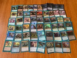 Magic The Gathering MTG Job Lot 54 Cards - All Foils - Mixed Rarity and Age - Image 1