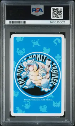1998 POKEMON BLUE VERSION PLAYING CARDS ACE OF SPADES #025 PIKACHU PSA 10 - Image 2