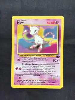 Pokemon Cards: Wizards Black Star Promo: Mew 8 - Image 1