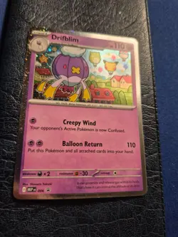 2025 Pokemon Mega Evolutions Promo Card Drifblim #006 - Image 1