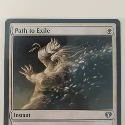 NMT MTG Path to Exile Commander Masters Regular White Instant Card - Image 2