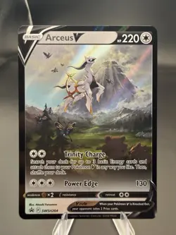 Arceus V SWSH204 SWSH: Sword & Shield Promo Cards Holo - Image 1