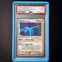 Salamence ex holo 96/108 EX Power Keepers 2007 MINT Pokemon Card PSA 9 withGuard - Image 1