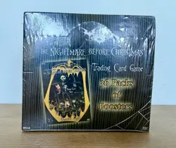 Factory Sealed Booster Box NECA Nightmare Before Christmas Trading Card Game 634482326794 - Image 1