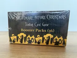 Factory Sealed Booster Box NECA Nightmare Before Christmas Trading Card Game 634482326794 - Image 2