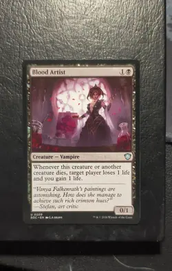 Blood Artist Commander: Secrets of Strixhaven Regular - Image 1