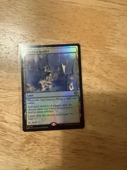 x1 Petrified Hamlet FOIL SOS Secrets of Strixhaven MTG 259 M/NM 1x - Image 1