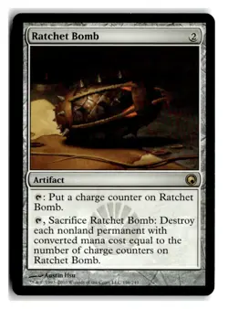 Ratchet Bomb R Scars of Mirrodin 196 NM - Image 1