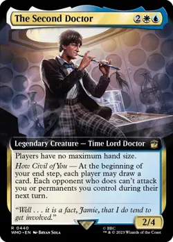 MTG Foil - The Second Doctor (Extended Art) - 440 / NM / English - Image 1