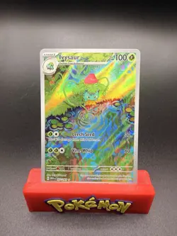 2023 Pokemon TCG Ivysaur Scarlet Violet-151 Holo Card 167/165 IR English NM - Image 1