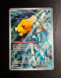 Pokemon Misty's Psyduck 193/182 Sv10: Destined Rivals Illustration Rare Holo - Image 1